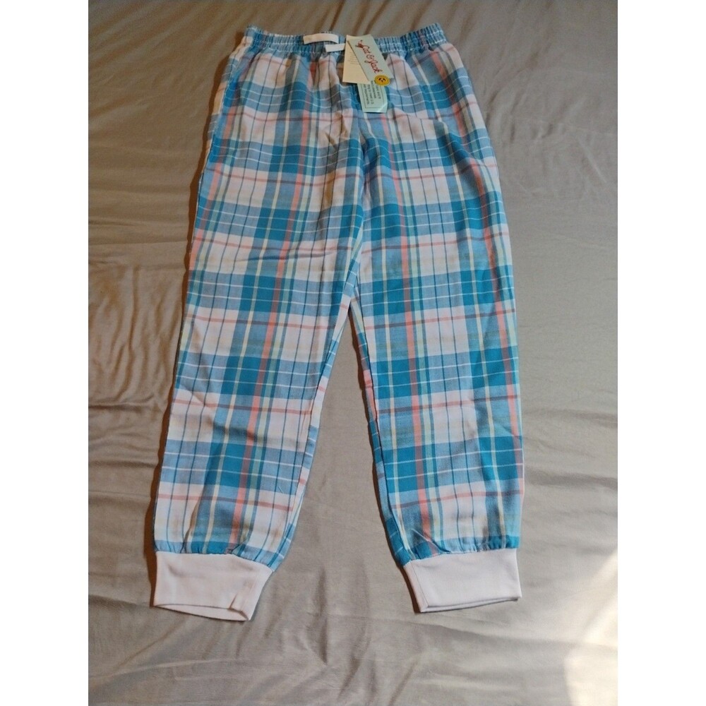 Cat & Jack Pajama Pants Bottoms Plaid  Medium 8/10